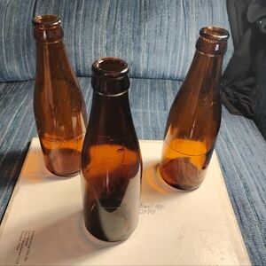 Antique beer bottles